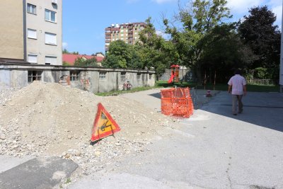 Grad Varaždin: U Kozarčevoj ulici se uređuju nogostupi i odvodnja