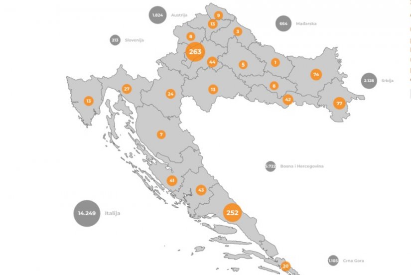 162 nova slučaja zaraze: Zagreb – 47, Splitsko-dalmatinska županija – 35, Zadarska 21…