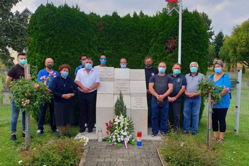 Vinički košarkaši i branitelji prisjetili se poginulog branitelja Mladena Kasuna