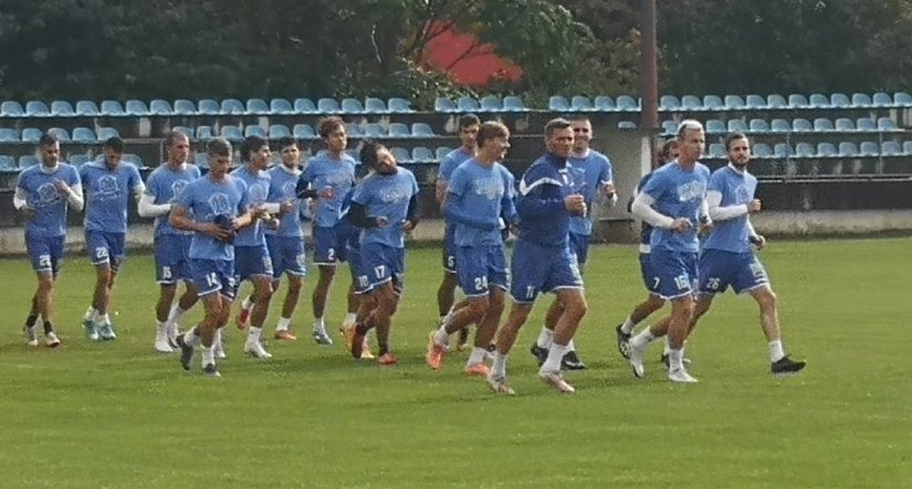 Momčad Varaždina priprema se za nedjeljni prvenstveni susret s Hajdukom u Splitu