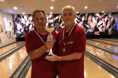 Par BK Medonje Ivan Kreš i Dražen Dretar drugi na Prvenstvu Hrvatske u bowlingu