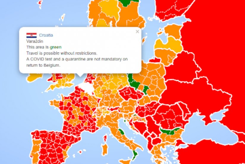 U sprječavanju širenja COVID-19 Varaždinska županija među najuspješnijim u Europi