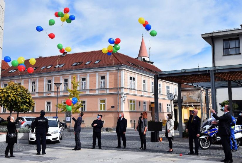 FOTO: Na Kapucinskom trgu obilježen Nacionalni dan sigurnosti cestovnog prometa