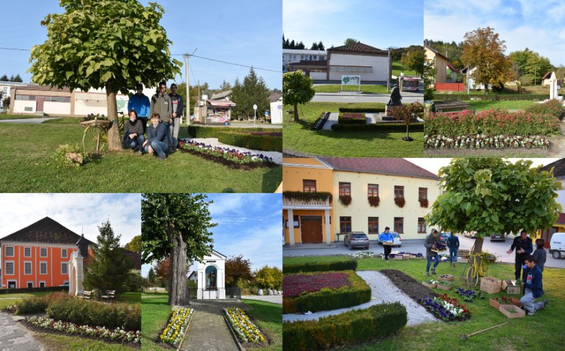 FOTO Učenici i djelatnici Srednje škole &quot;Arboretum Opeka&quot; uredili općinu Vinica