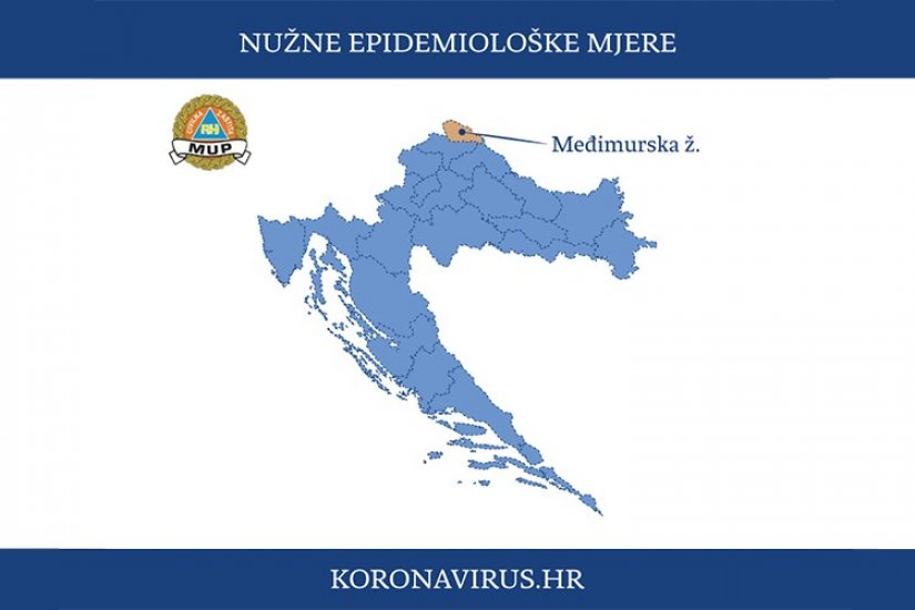 Nužne epidemiološke mjere za područje Međimurske županije