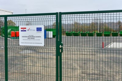 U Novom Marofu završeni radovi na izgradnji reciklažnog dvorišta