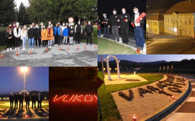 Varaždinske Toplice: Branitelji i toplički učenici paljenjem svijeća odali počast