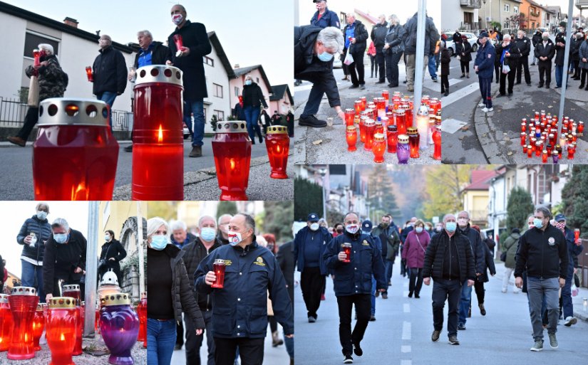 FOTO: Tradicionalno lampaši osvijetlili varaždinsku Vukovarsku ulicu