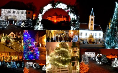 FOTO: Varaždin je ušao u adventsko doba, grad obasjale tisuće lampica