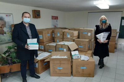 U sklopu UNICEF-ove kampanje donaciju zaštitne opreme primio i varaždinski Dom zdravlja