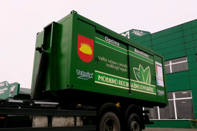 VIDEO Općina Beretinec preuzela svoje mobilno reciklažno dvorište od Tehnixa