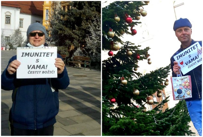 FOTO Damir Toplek nastavlja sa širenjem pozitivnih vibra - &quot;Imunitet s vama, čestit Božić&quot;
