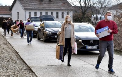 FOTO Varaždinci bez prestanka sakupljaju pomoć za Petrinju i Sisak