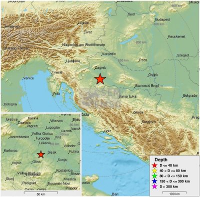 Novi potres kod Siska, trajao nekoliko sekundi i osjetio se i u Varaždinu