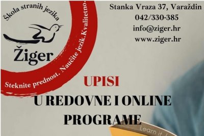 Učenje stranih jezika online ili uživo u Školi stranih jezika – Žiger