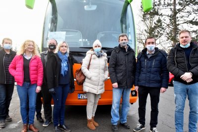 FOTO Poduzetnici iz Varaždinske županije krenuli na prosvjed Veliki krik poduzetnika