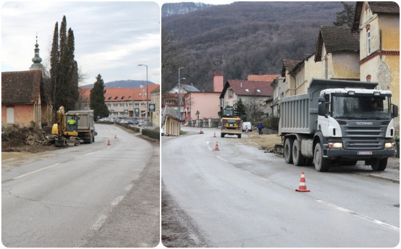 Lepoglava: Traje izgradnja nogostupa u centru, uvedena privremena regulacija prometa