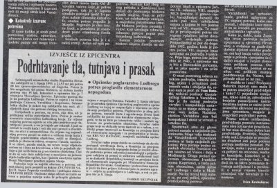 Jutrošnji potres podsjetio na ranije, razornije i jače, kao što je bio 1993. u Slanju