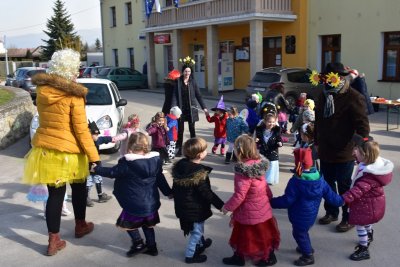 FOTO Vesela fašnička povorka maškara DV Vinice i ove godine posjetila Općinu