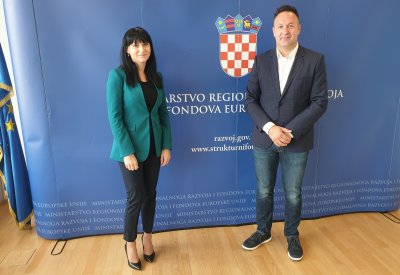 Načelnik Općine Ljubešćica Nenad Horvatić u Ministarstvu regionalnog razvoja i fondova EU