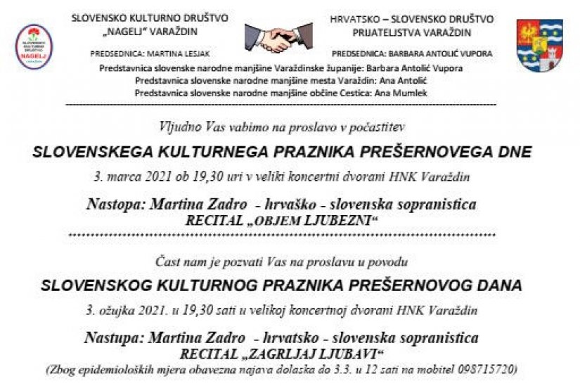 U varaždinskom HNK nastupa hrvatsko-slovenska sopranistica Martina Zadro