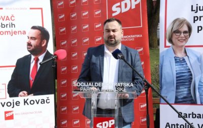 SDP Sa sloganom &quot;Kovač dobrih promjena&quot; Hrvoje Kovač ulazi u utrku za gradonačelnika Lepoglave