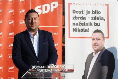 Predstavljena kandidatura Nikole Podoljnjaka, SDP-ova kandidata za načelnika Breznice