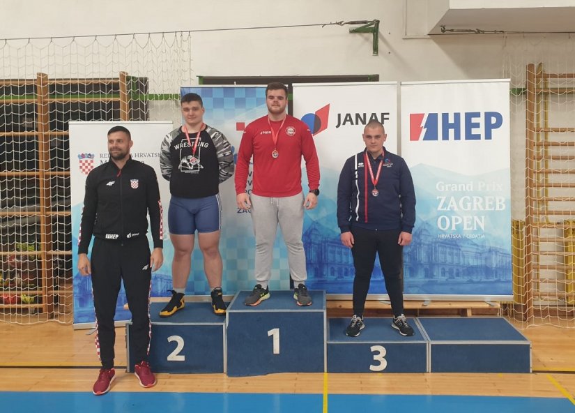 Dario Majcog postao je juniorski prvak Hrvatske u kategoriji do 130 kilograma 