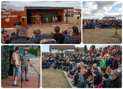 FOTO Oživjela ljetna pozornica Parka Velika graba: za predstavu &quot;Imovina&quot; tražio se sjedalo više!