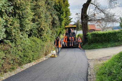 Asfaltirana i druga dionica odvojka Feljur na Malom Vrhu