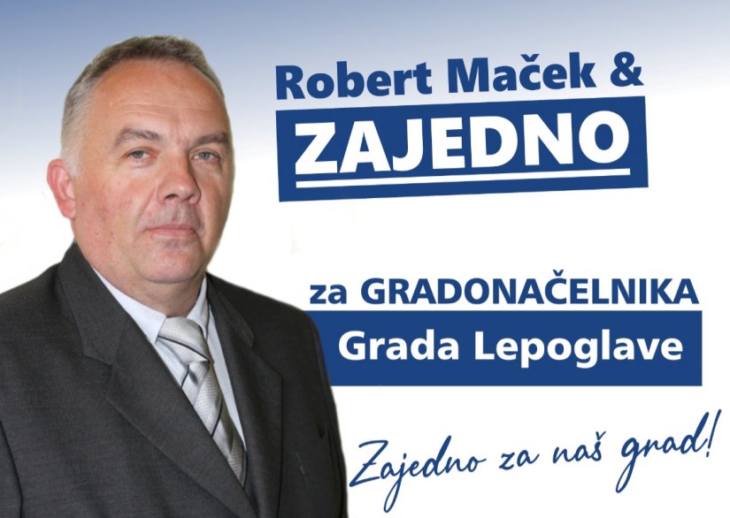 Robert Maček istaknuo kandidaturu za gradonačelnika Grada Lepoglave
