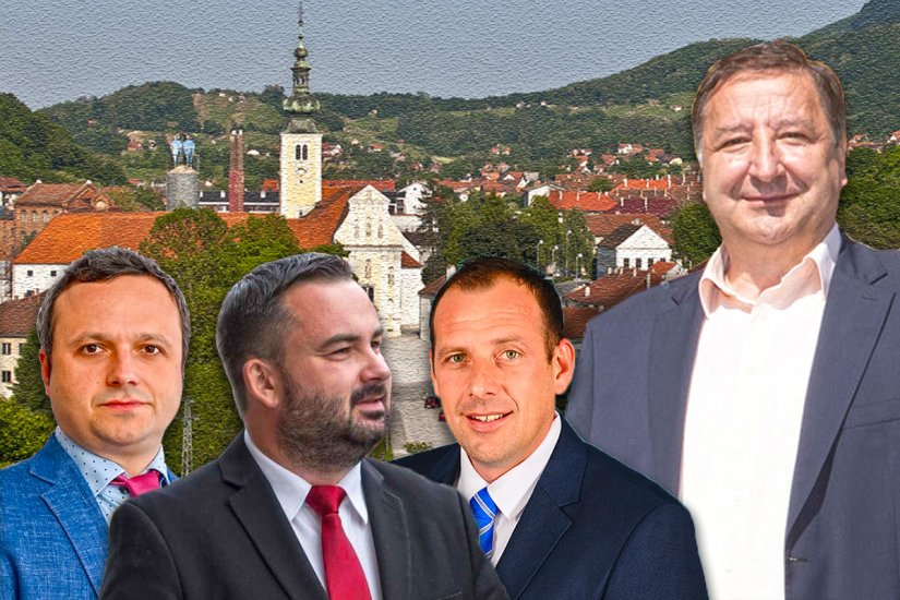 Vjeran Ježek, Hrvoje Kovač, Robert Dukarić i Marijan Škvarić (s lijeva)