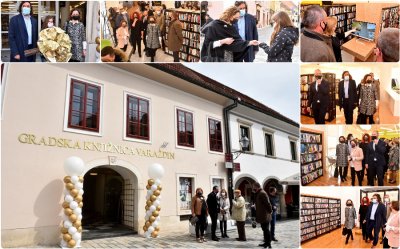 Gradska knjižnica i čitaonica “Metel Ožegović“ na novoj lokaciji: Preseljeno čak 80 tona knjižne građe