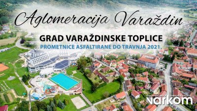 VIDEO: Novoasfaltirane prometnice na području aglomeracije Varaždinske Toplice