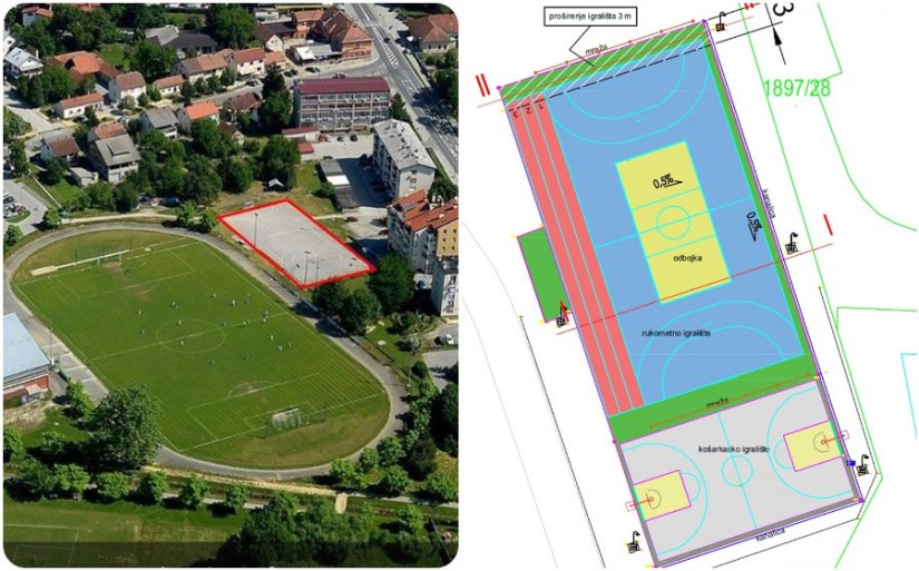 Uređuju se sportska igrališta u Novom Marofu, pomaže Ministarstvo turizma i sporta