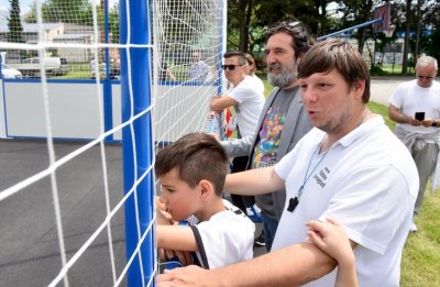 VIDEO, FOTO Turnirom otvoreno cageball igralište u Graberju, sudionike posjetio i gradonačelnik