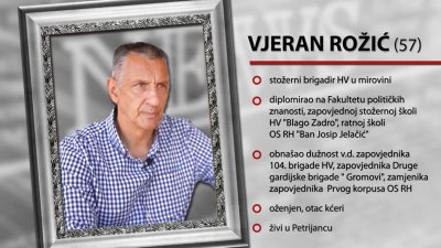 Okvir za portret: Branitelj humanist - Vjeran Rožić