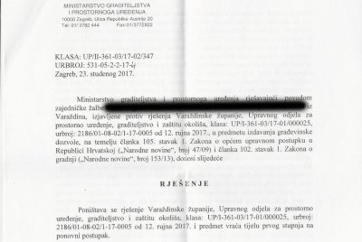 Je li moguće da se na pravomoćno rješenje u vezi građevinske čeka od 2017.!?