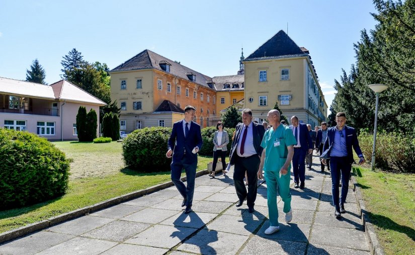 FOTO Zgrada Službe za plućne bolesti i TBC Klenovnik - Opće bolnice Varaždin u novome ruhu