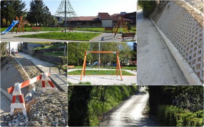Sanacija klizišta u Vrtlinovcu, modernizacija ceste u Martinkovcu te igrališta Ul. grada Vukovara