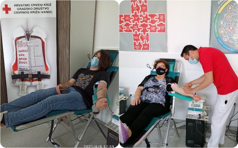 GDCK Ivanec: Akciji pristupilo 60 darivatelja i prikupljene 44 doze krvi