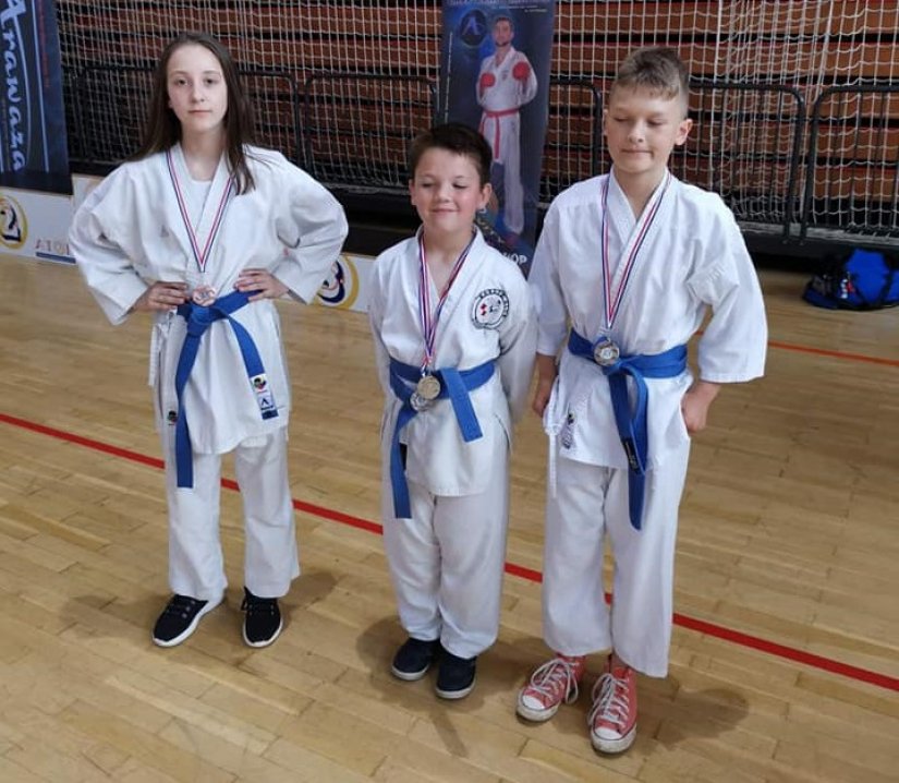 Član Karate klub Ivanec Luka Petak zlatni na Grand prixu Međimurja