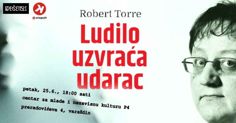 U Centru za mlade: Predstavljanje knjige &quot;Ludilo uzvraća udarac&quot;