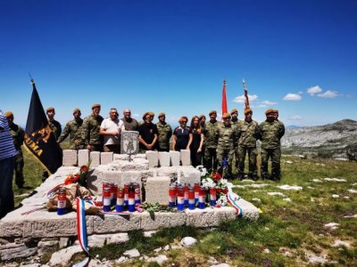 Na Dinari obilježena obljetnica pogibije 31 i nestanka jednog pripadnika 7. gardijske brigade Puma