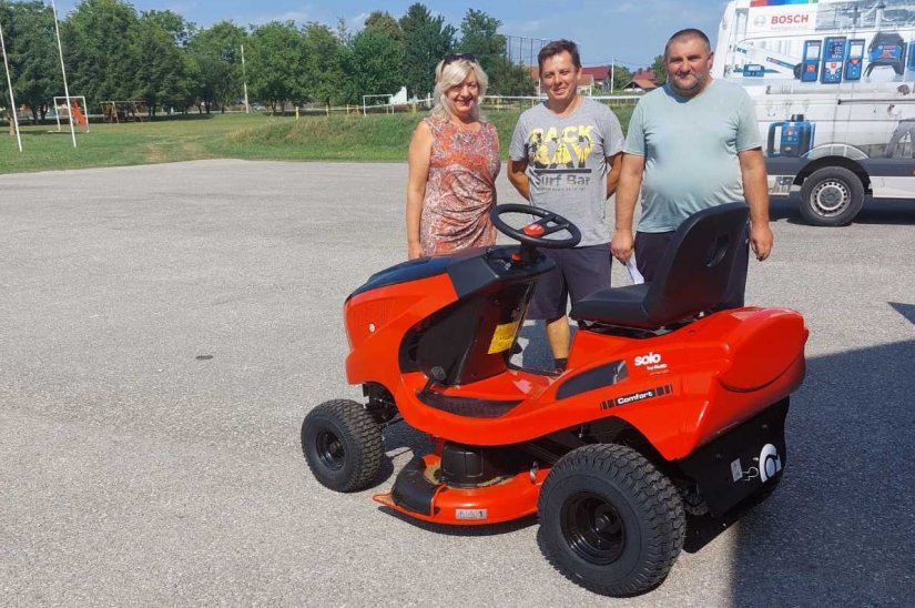 NK Mladost iz Šemovca ima navodnjavanje igrališta i po prvi puta vlastitu kosilicu