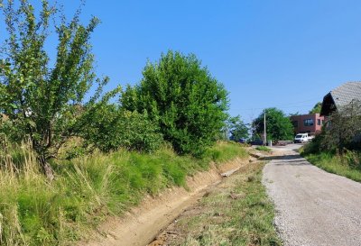 U Gačicama radovi na oborinskoj odvodnji, izrađena mulda