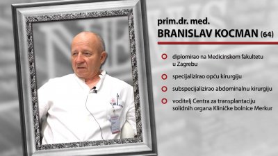 VIDEO Okvir za portret: Kirurg za složene transplantacije - prim. dr. med. Branislav Kocman