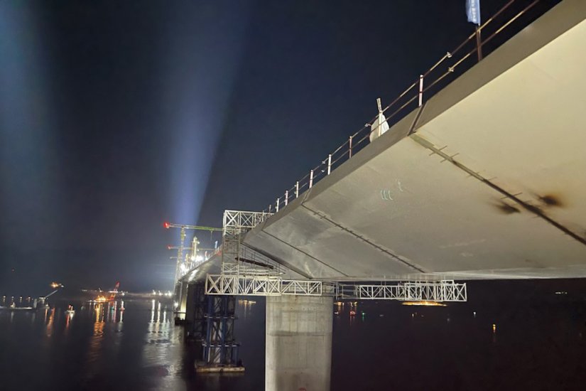 Pelješki most, koji je noćas spojen, dovršava i varaždinska tvrtka, najveći partner kineskim graditeljima iz RH