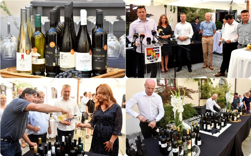 VIDEO Na&scaron;i vinari među najuspje&scaron;nijim te župan Stričak pozvao: "Koristite na&scaron;a vina!"