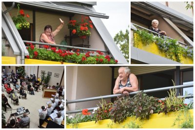 FOTO Ljubav i razgovor s cvijećem - tajna najljepšeg balkona u Domu za starije Varaždin